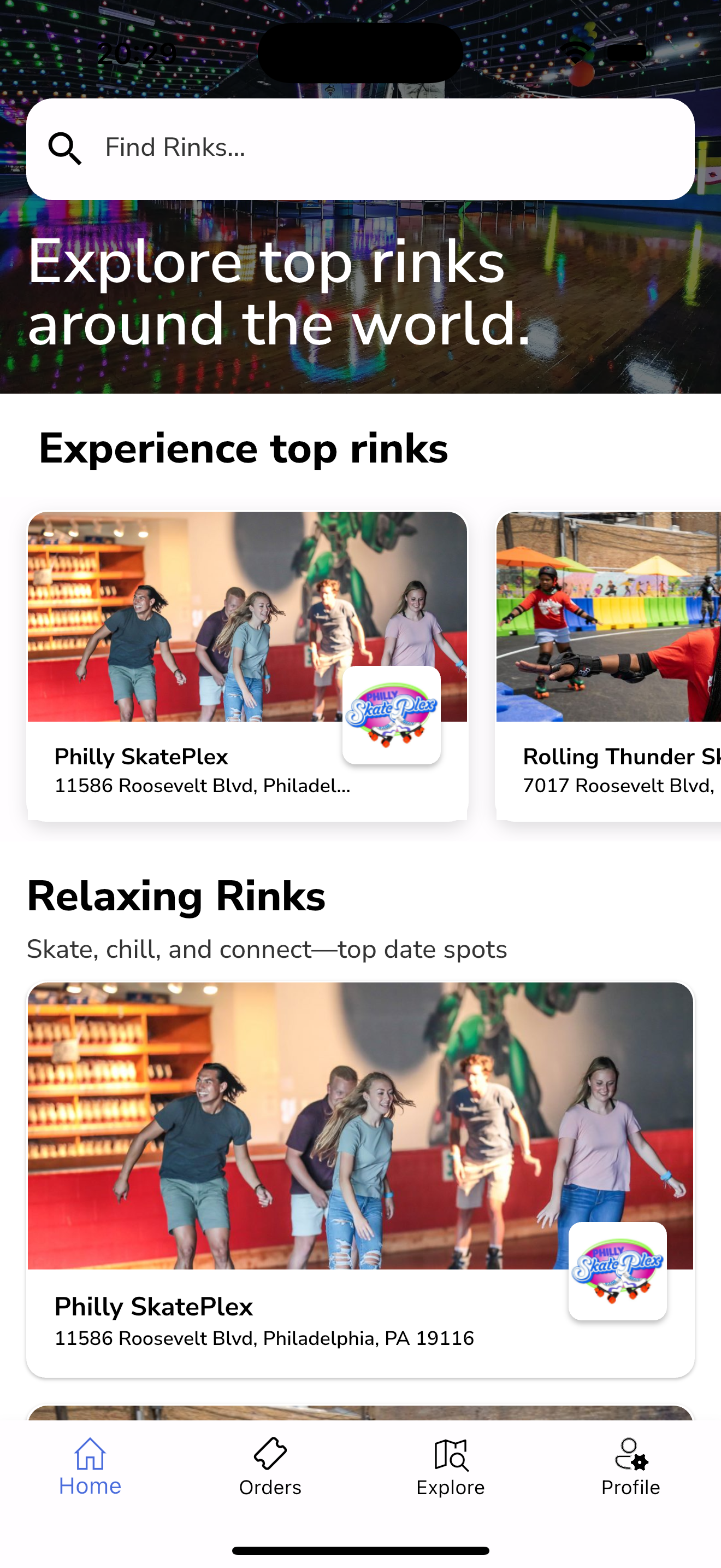 Rinkly App Screenshot